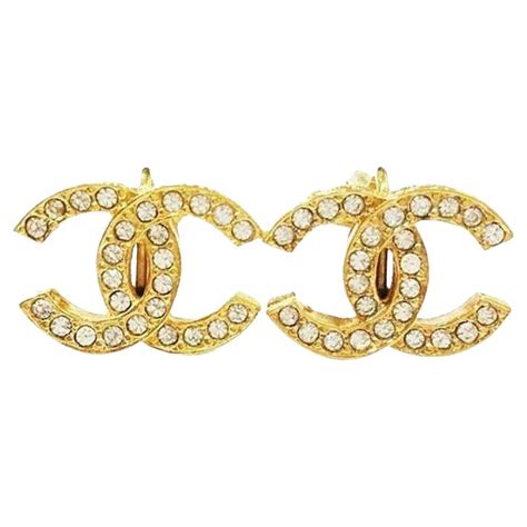 chanel clip earrings flower|chanel clip on earrings vintage.